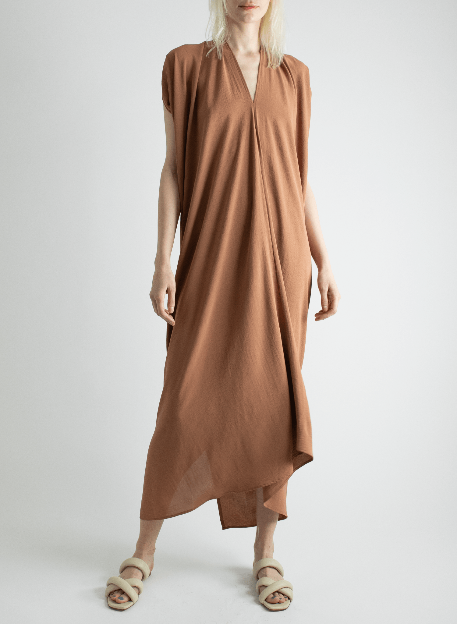 Abstraction Dress - Latte - Meg