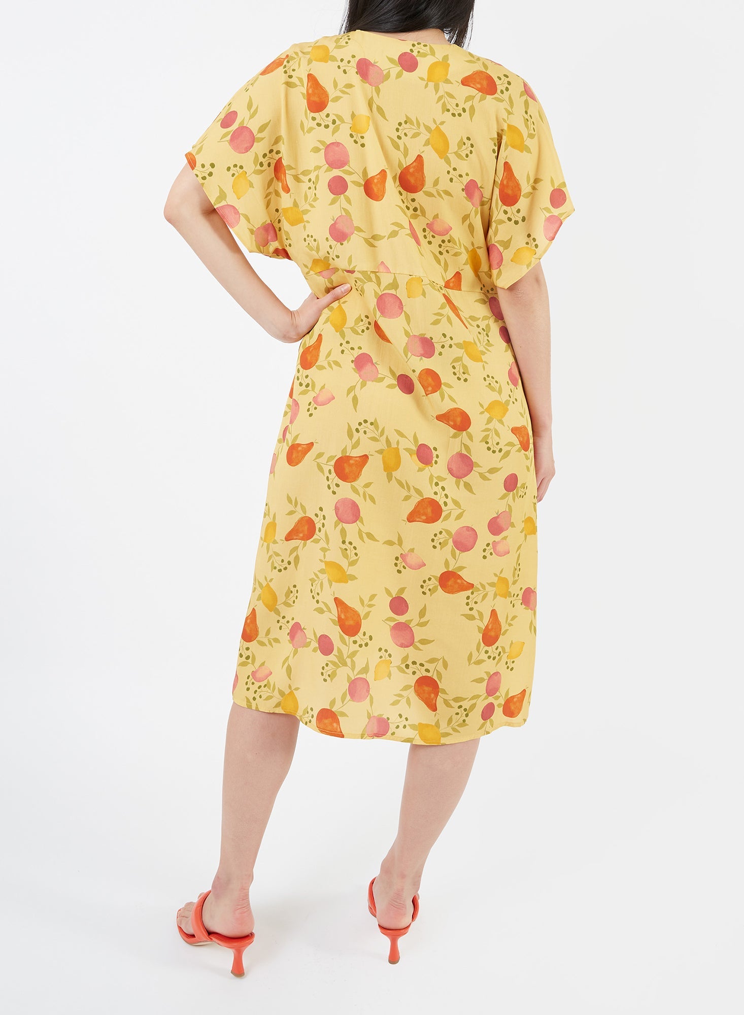 20s Dress - Fruit Print - Meg - Made in Canada