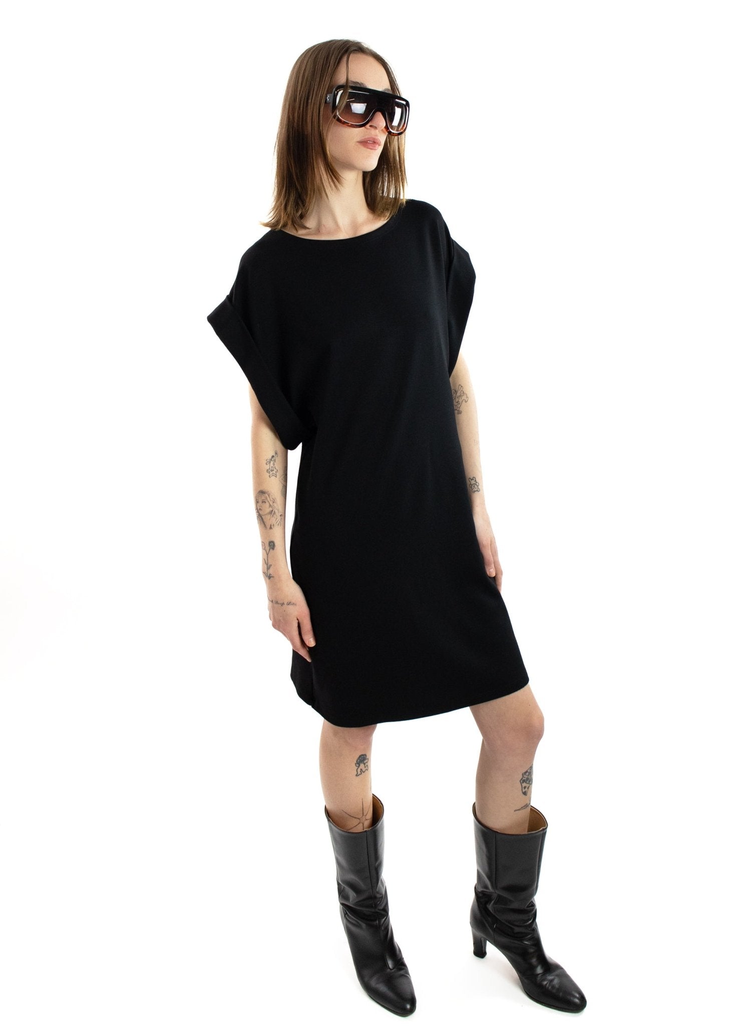 80's Dress - Black Meg 80's Dress - Black Meg