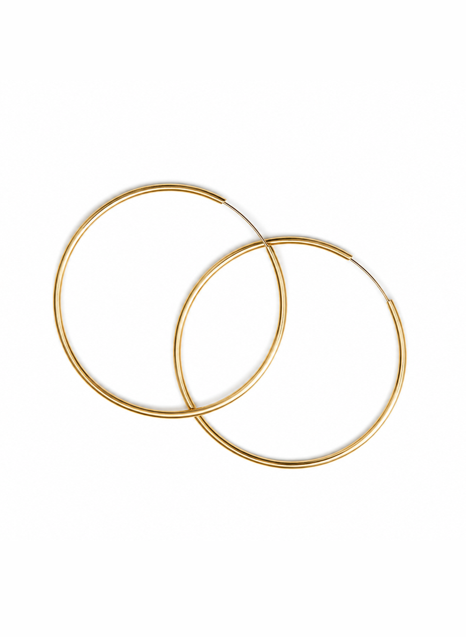 Blue Sky - Large Infinity Hoops