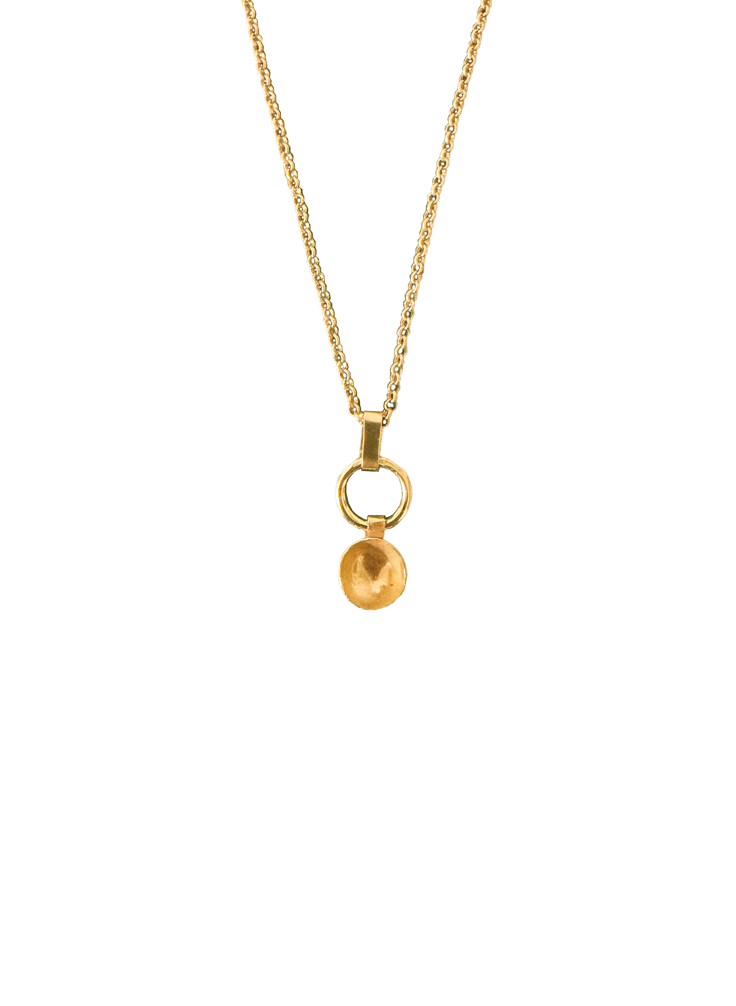 Line &amp; Label - Disco Drop Pendant - Brass