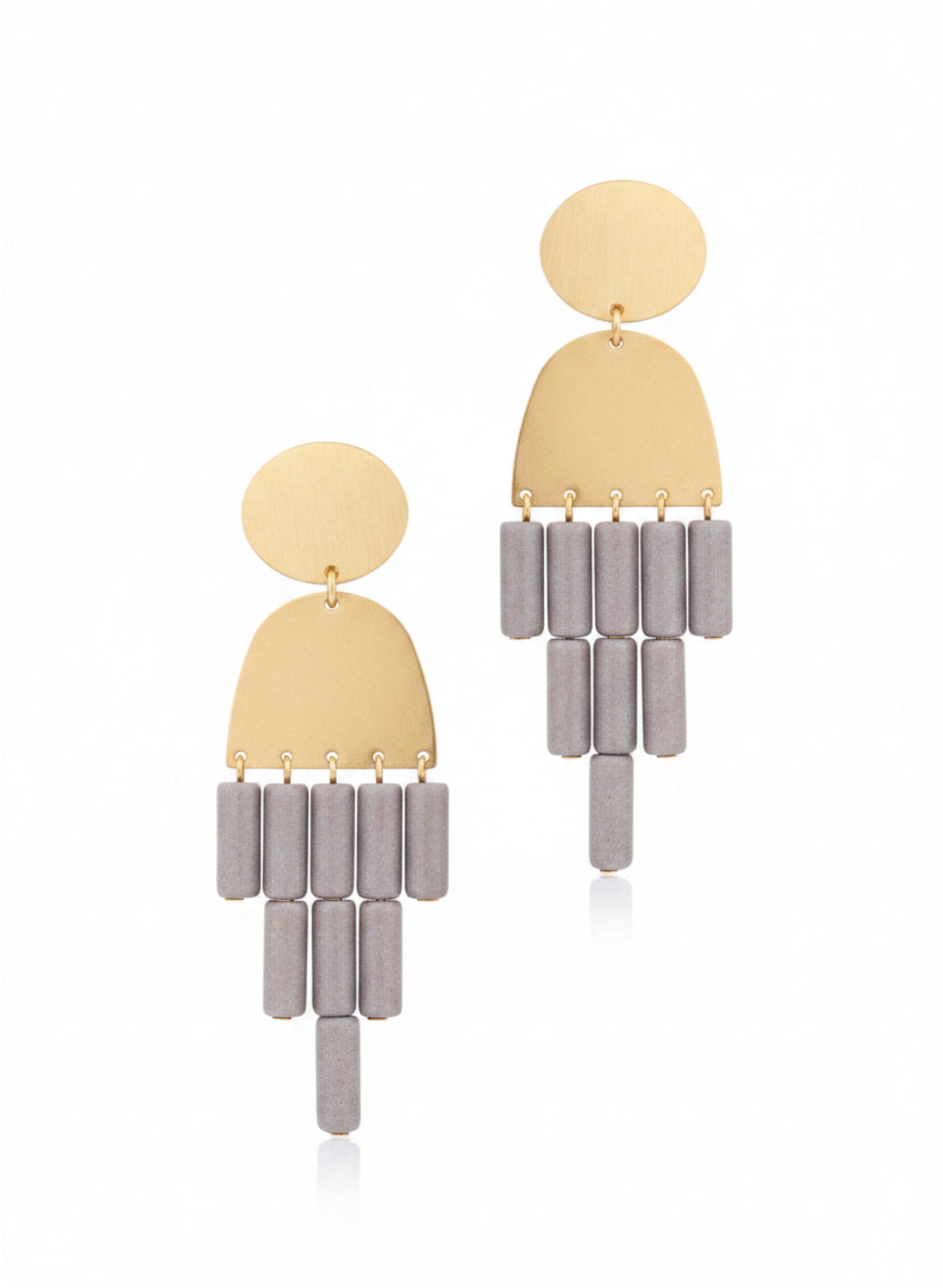 David Aubrey - Gray Geometric Dangle