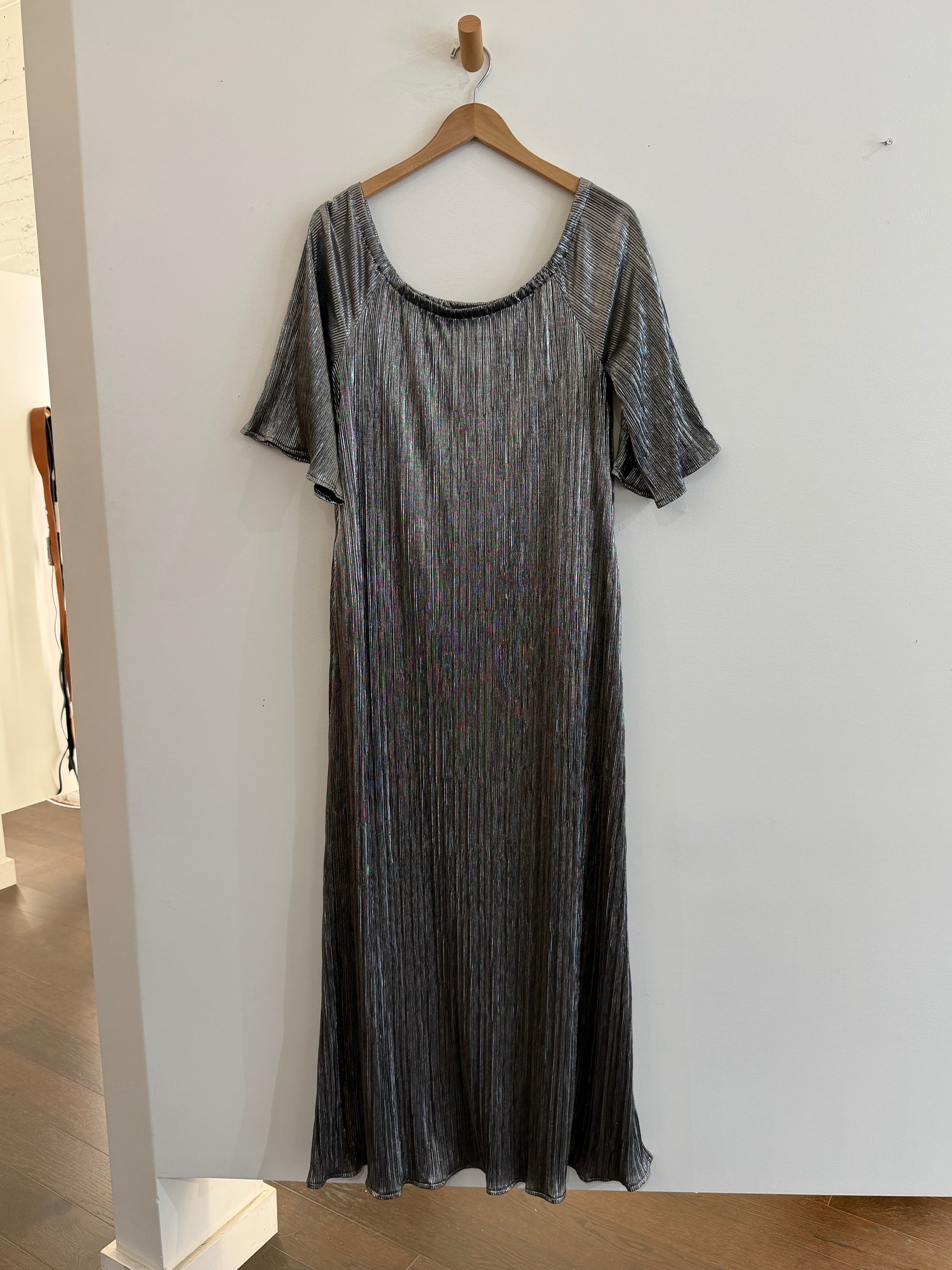 Sparkly Gown (RESALE ITEM) - Silver - XS