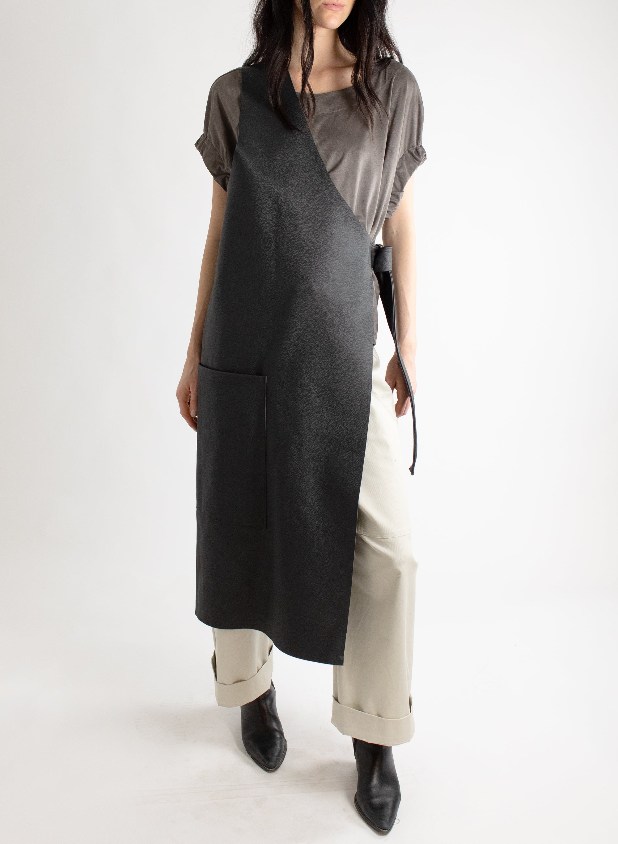 Leather Apron - Black