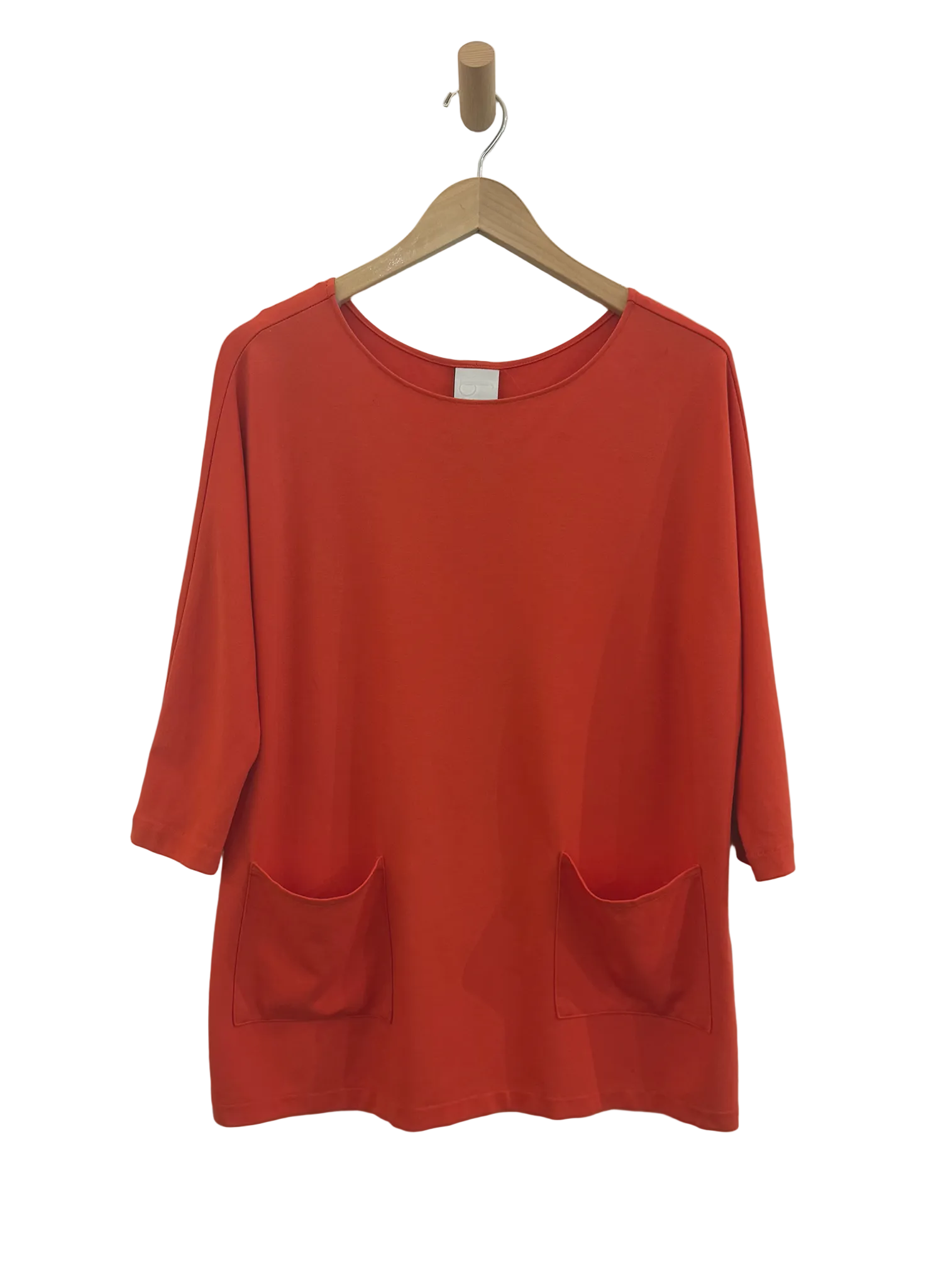 Pocket Tunic (RESALE ITEM) - Tangerine - L