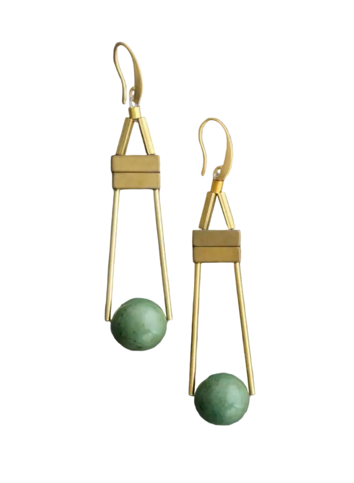 David Aubrey -  Turquoise Drop Earrings