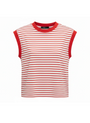 Striped Tee - Red