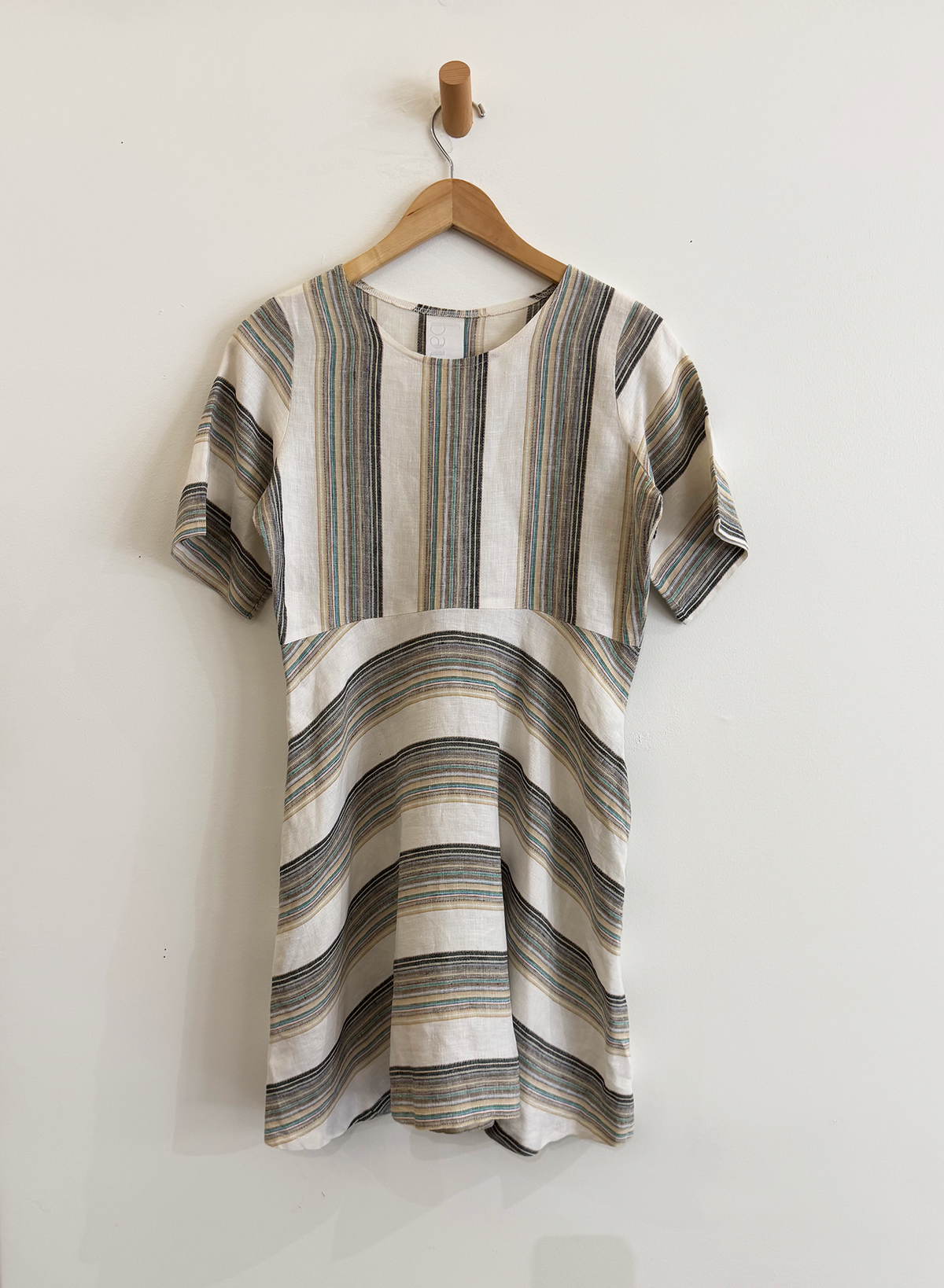 Linen Dress (RESALE ITEM) - Stripe - S
