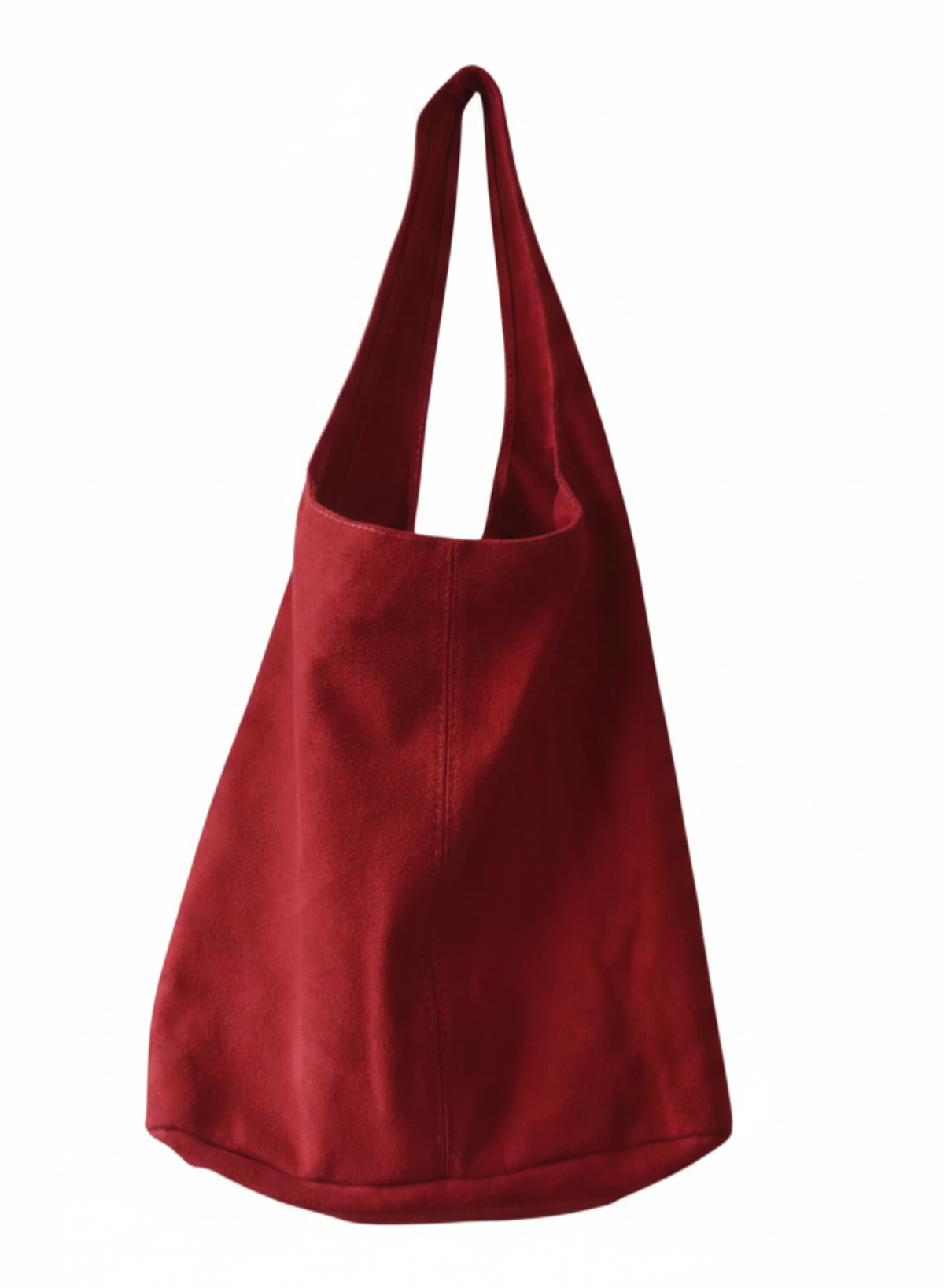 Katerina NYC - Suede Boho Bag - Red