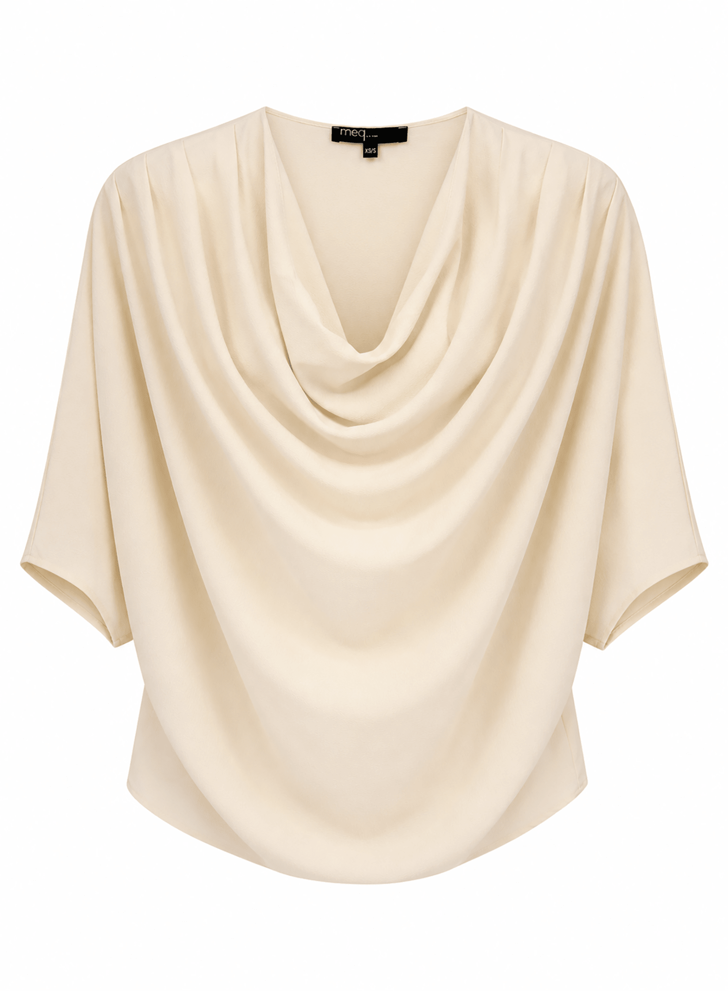Abstraction Cowl Top - Champagne - Meg