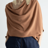 Abstraction Cowl Top - Latte - Meg