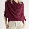 Abstraction Cowl Top - Porto - Meg