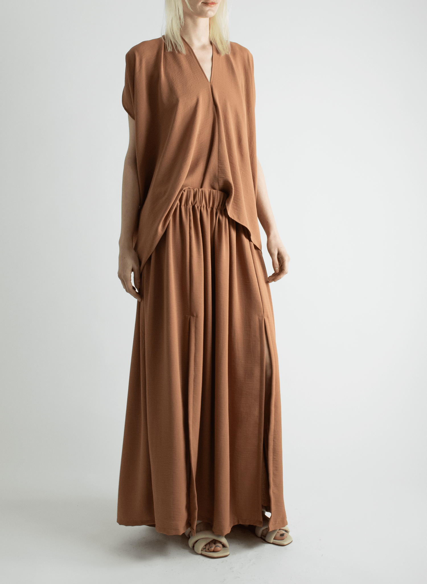 Abstraction Top - Latte - Meg