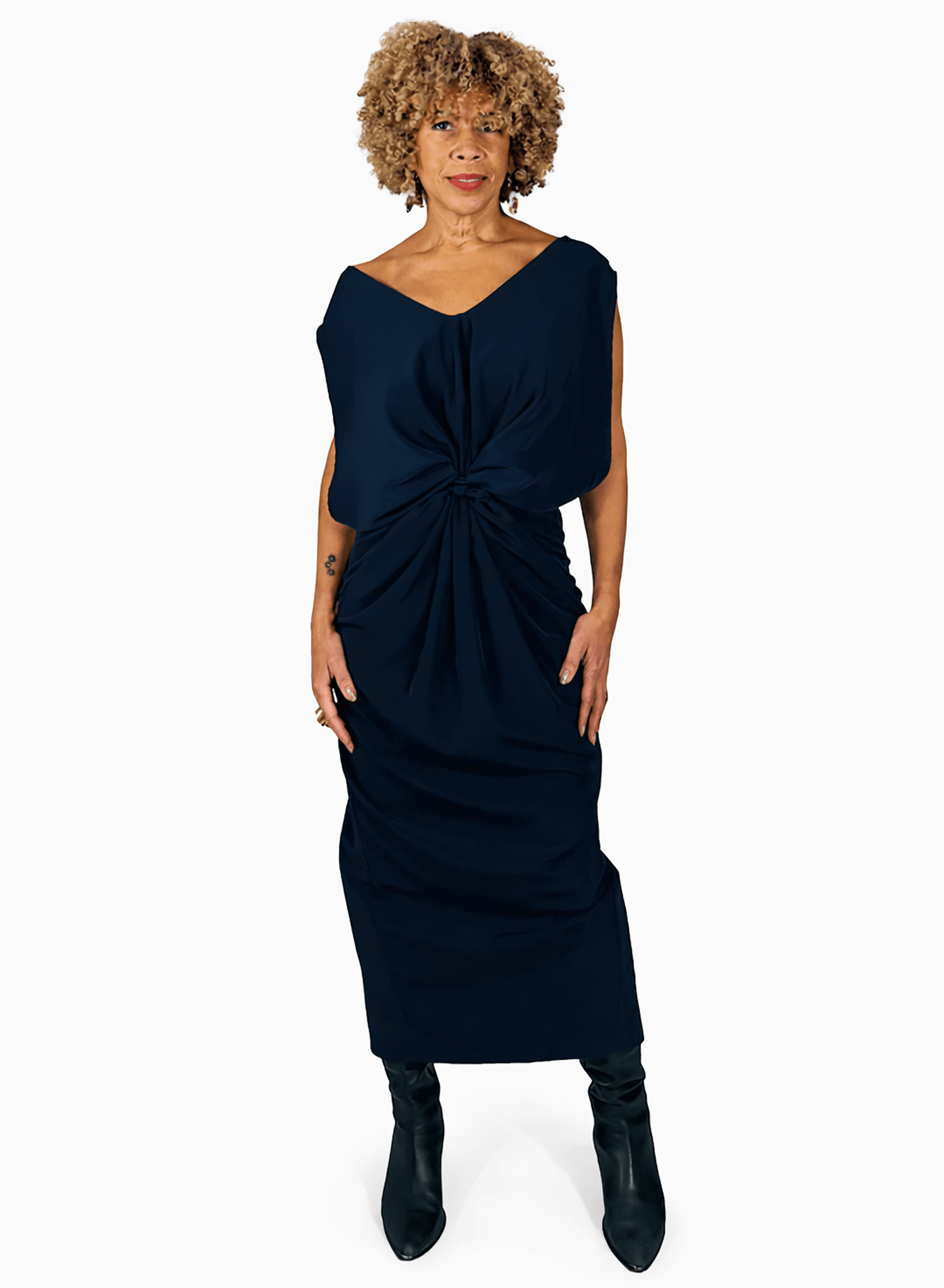 Airflow Gown - Sapphire - Meg