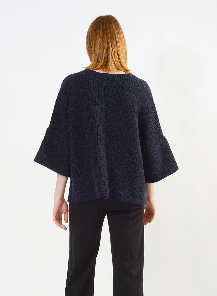 Anchorage Sweater - Navy - L (RESALE ITEM) - Meg