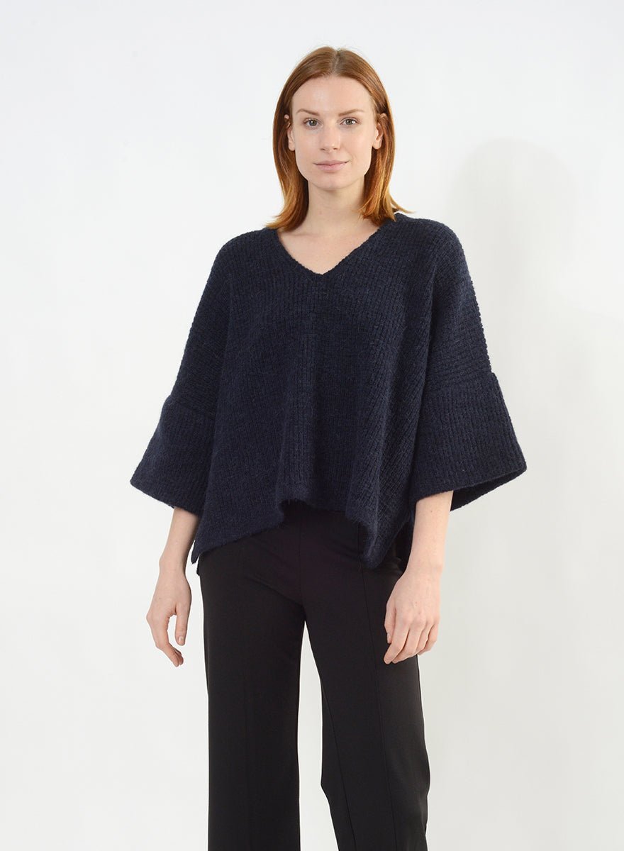 Anchorage Sweater - Navy - L (RESALE ITEM) - Meg