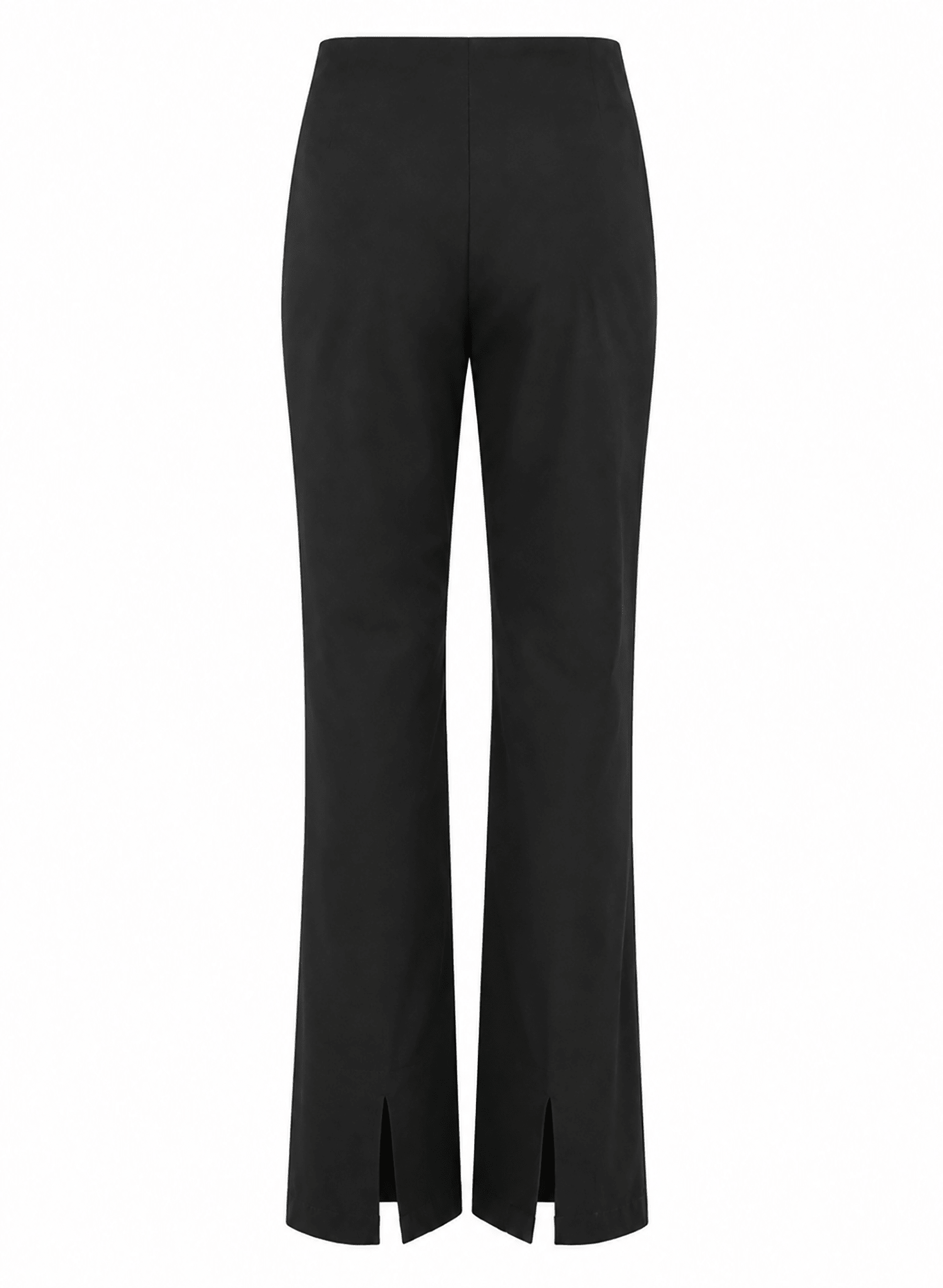 Back Slit Skinny Pant - Black (PRE-ORDER) - Meg