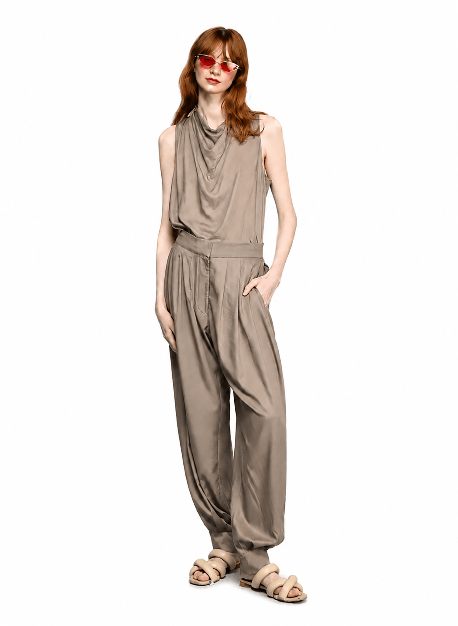 Balloon Pant - Olive - Meg