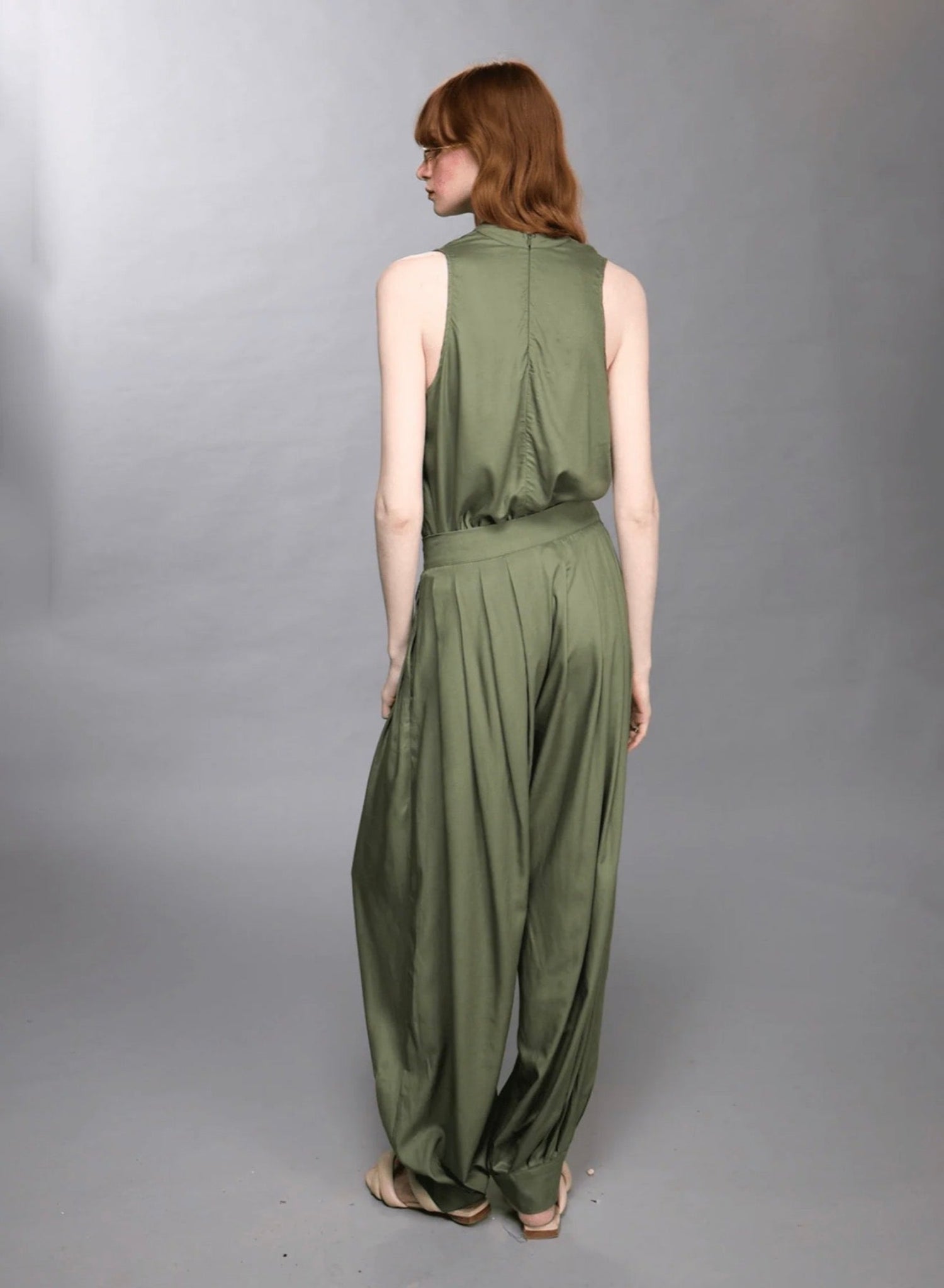 Balloon Pant - Olive (PRE - ORDER) - Meg