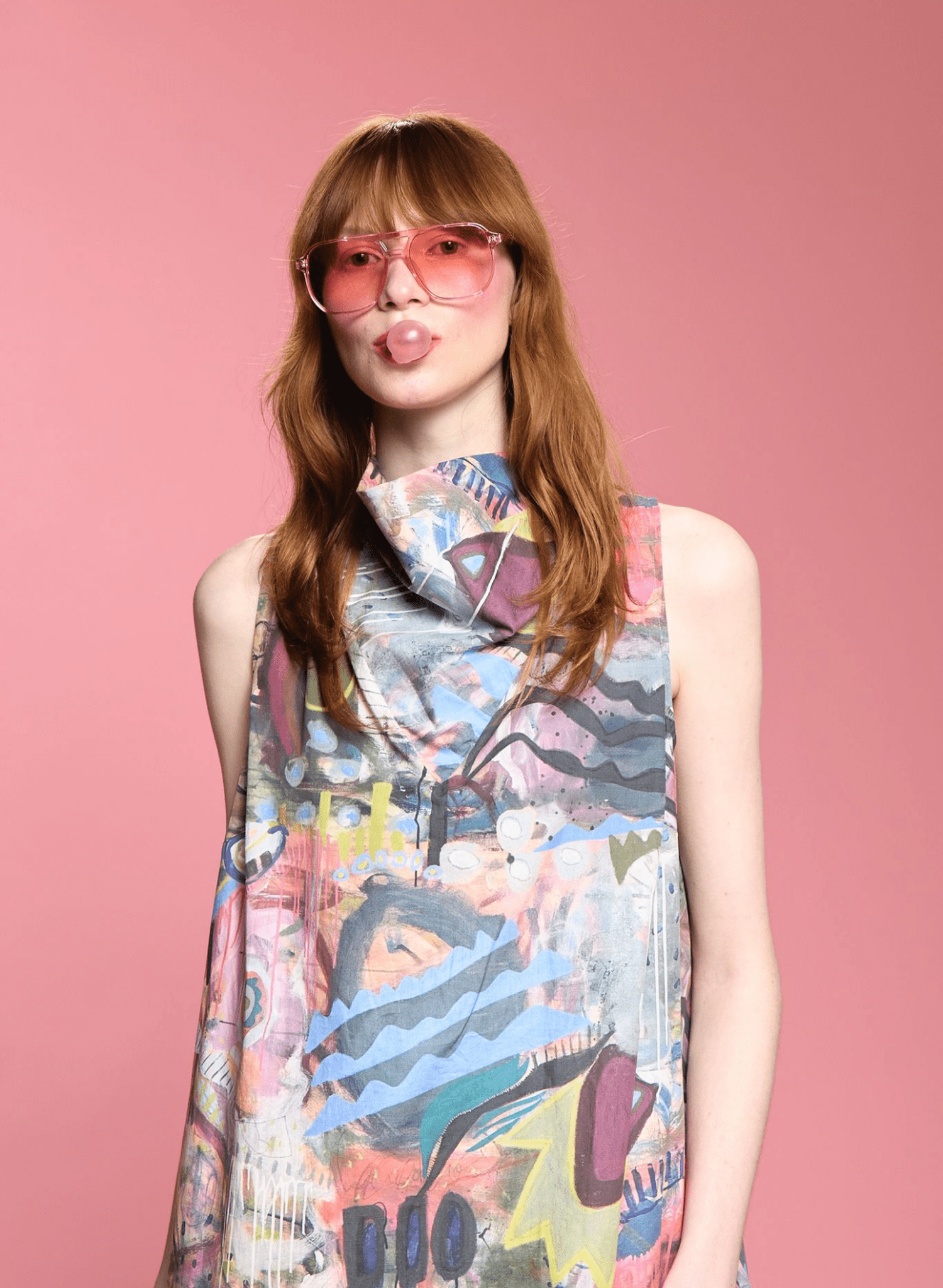 Bandana Dress - Fight Like a Girl Print (PRE - ORDER) - Meg