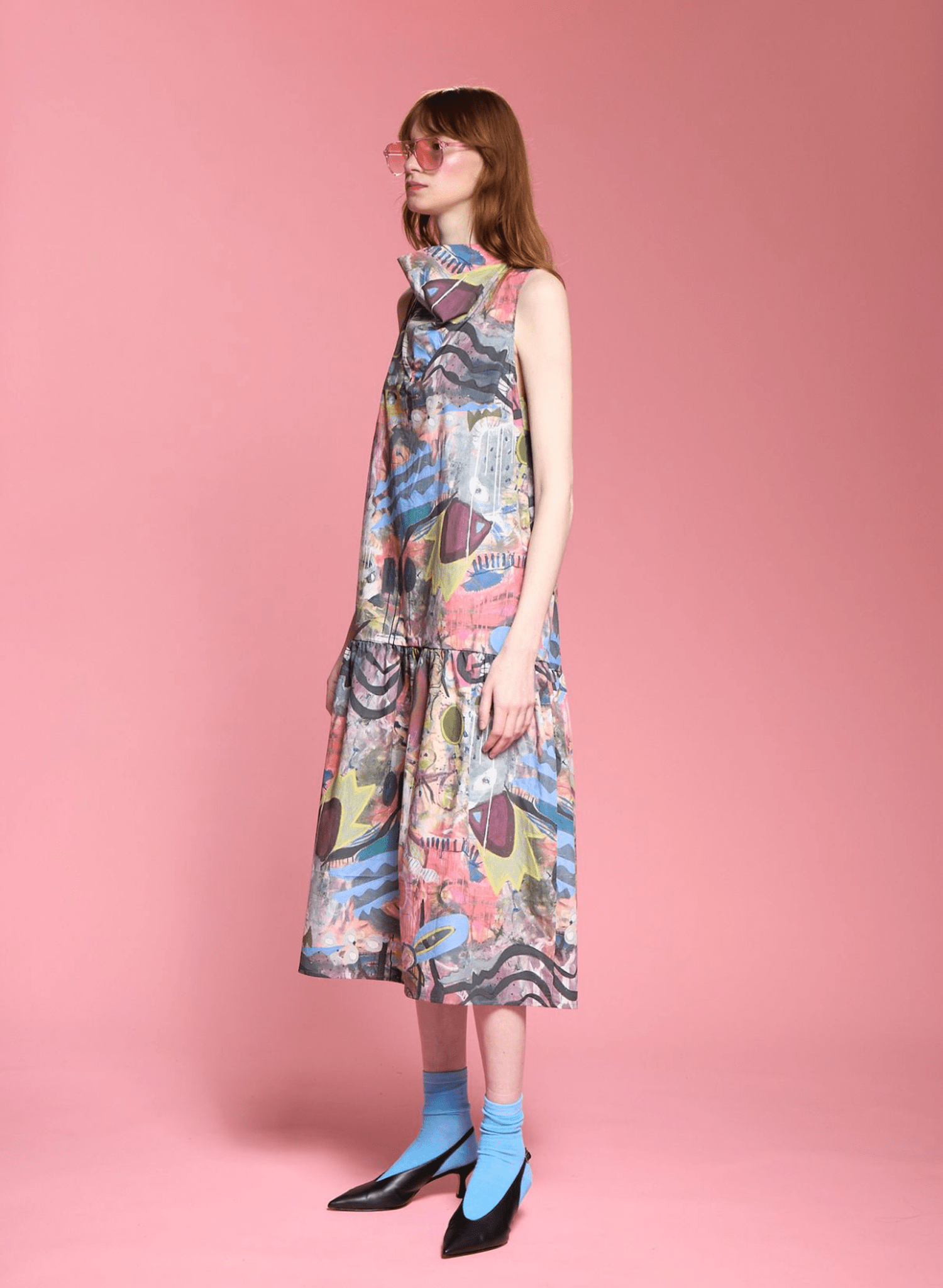 Bandana Dress - Fight Like a Girl Print (PRE - ORDER) - Meg