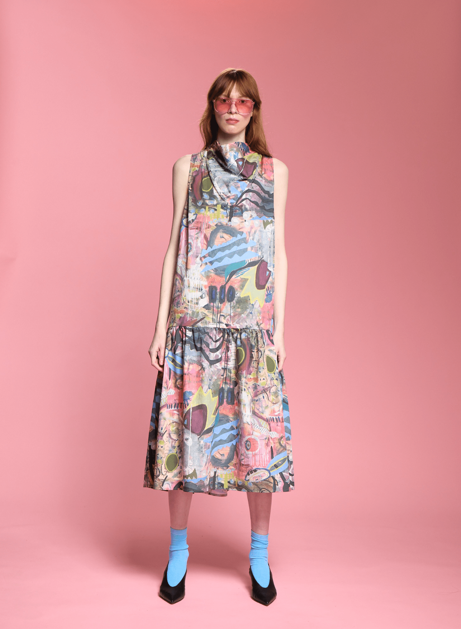 Bandana Dress - Fight Like a Girl Print (PRE - ORDER) - Meg