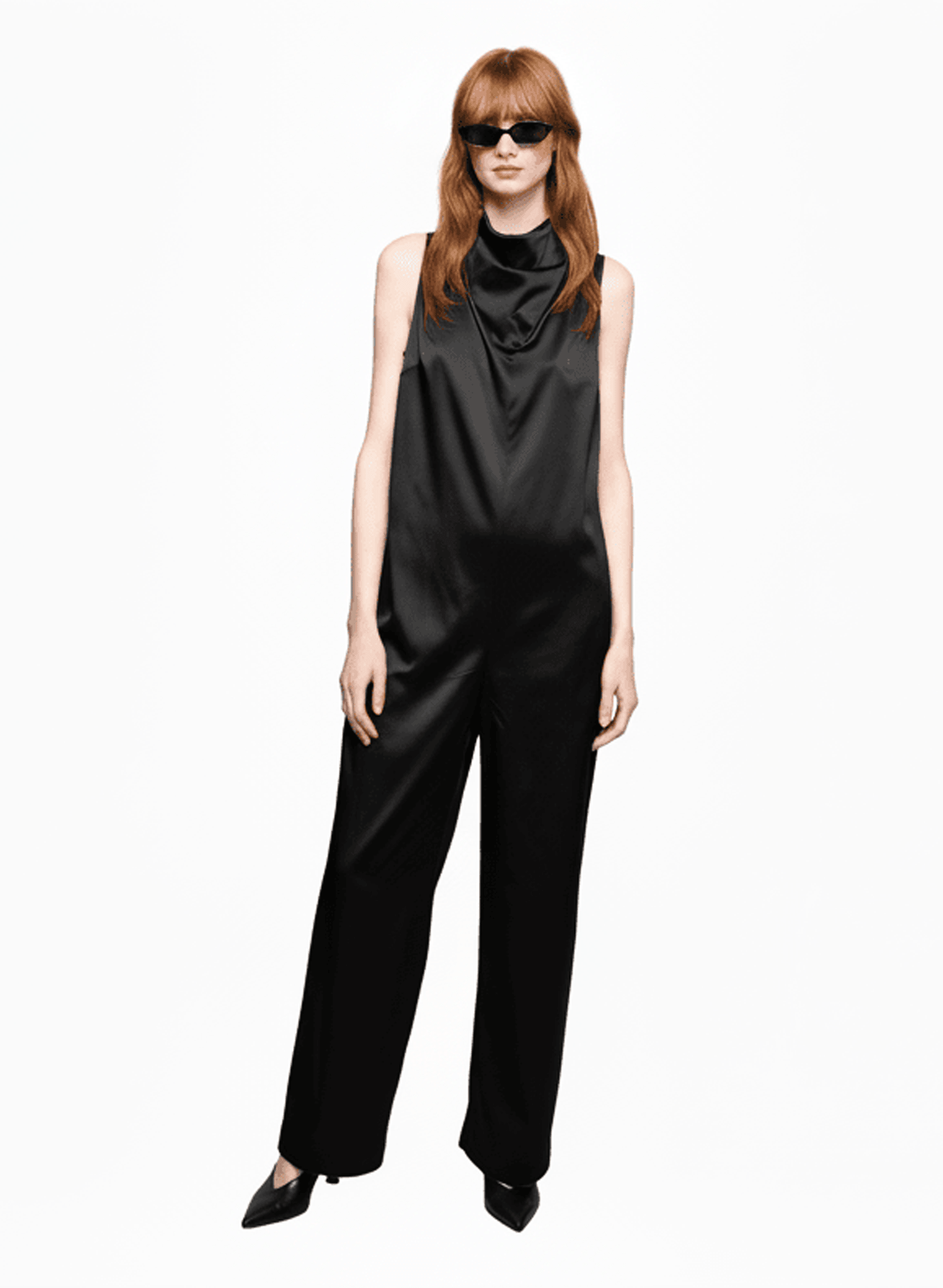 Bandana Jumpsuit - Black (PRE - ORDER) - Meg