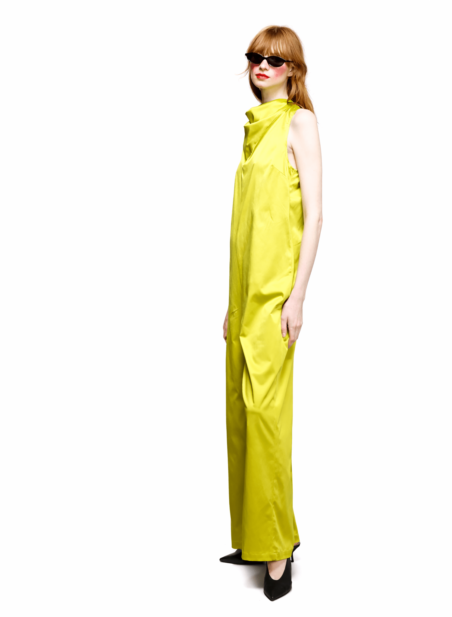Bandana Jumpsuit - Chartreuse - Meg