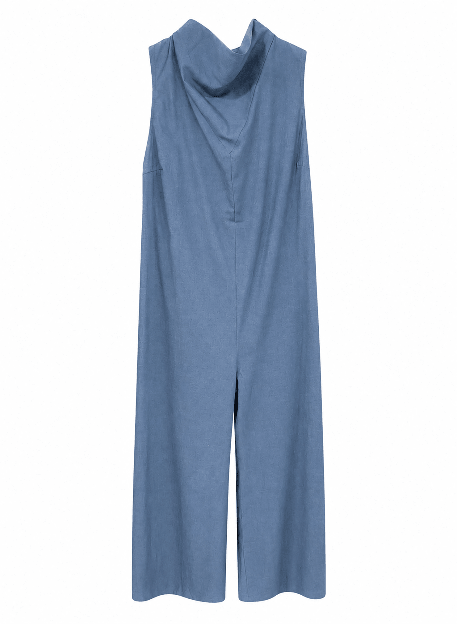 Bandana Jumpsuit - Light Denim - Meg
