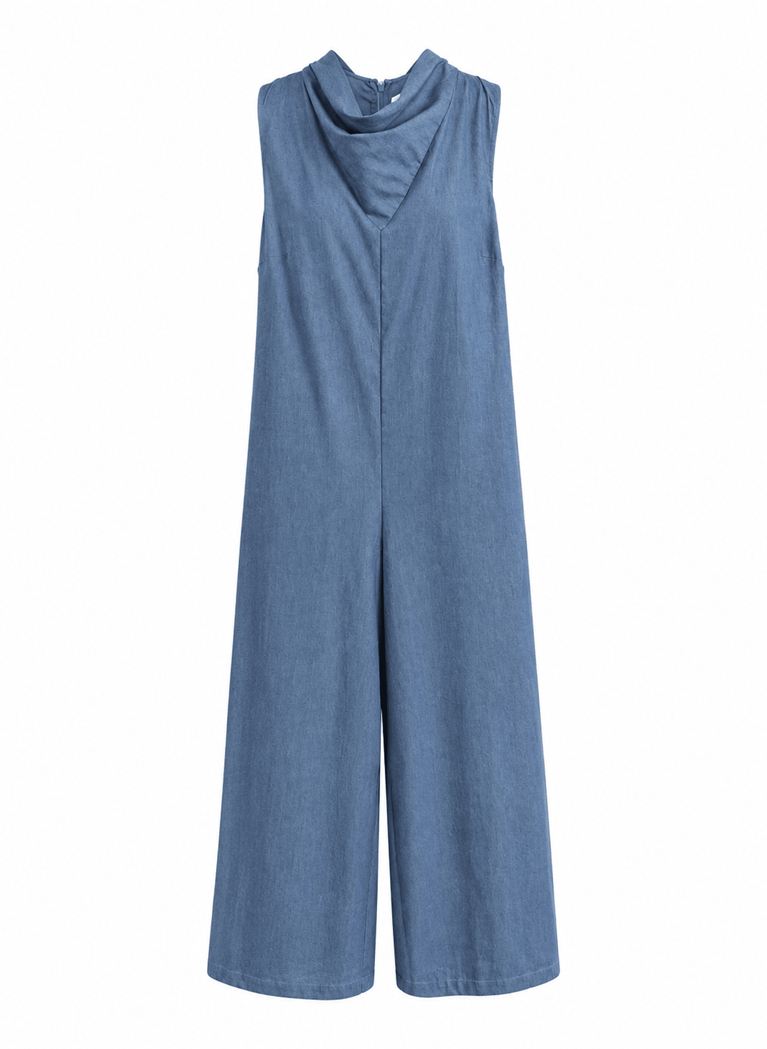 Bandana Jumpsuit - Light Denim - Meg