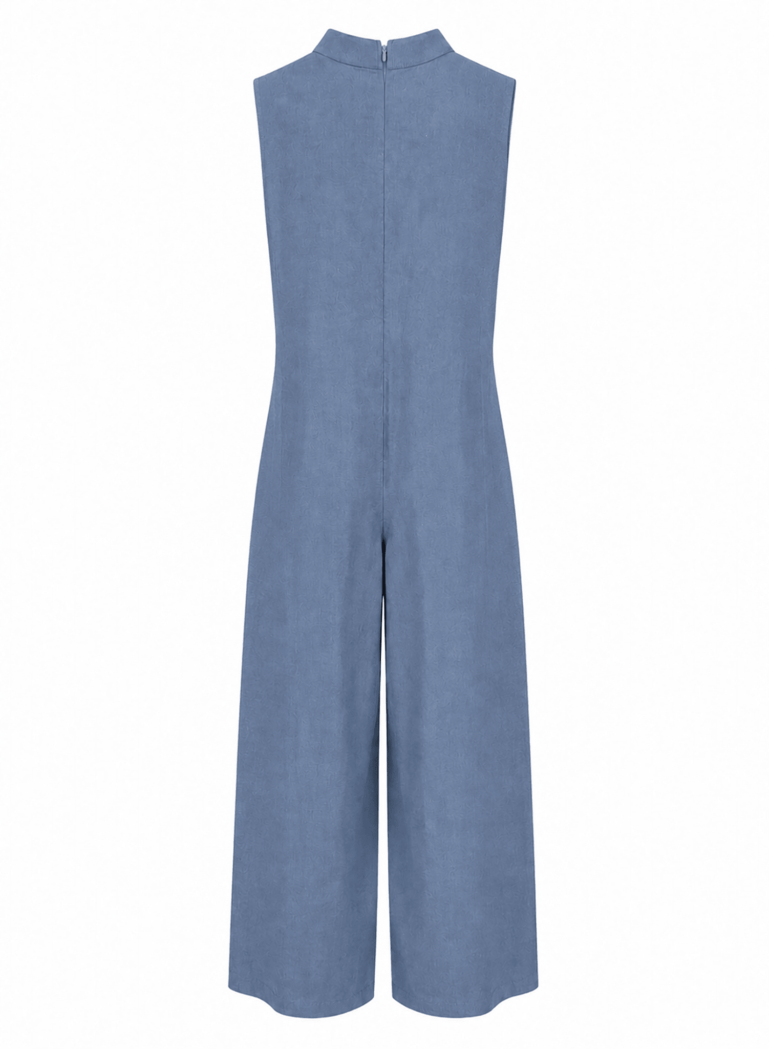 Bandana Jumpsuit - Light Denim - Meg