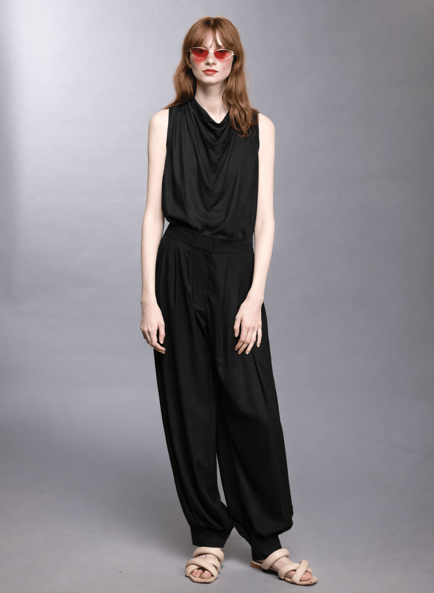 Bandana Top - Black (PRE - ORDER) - Meg