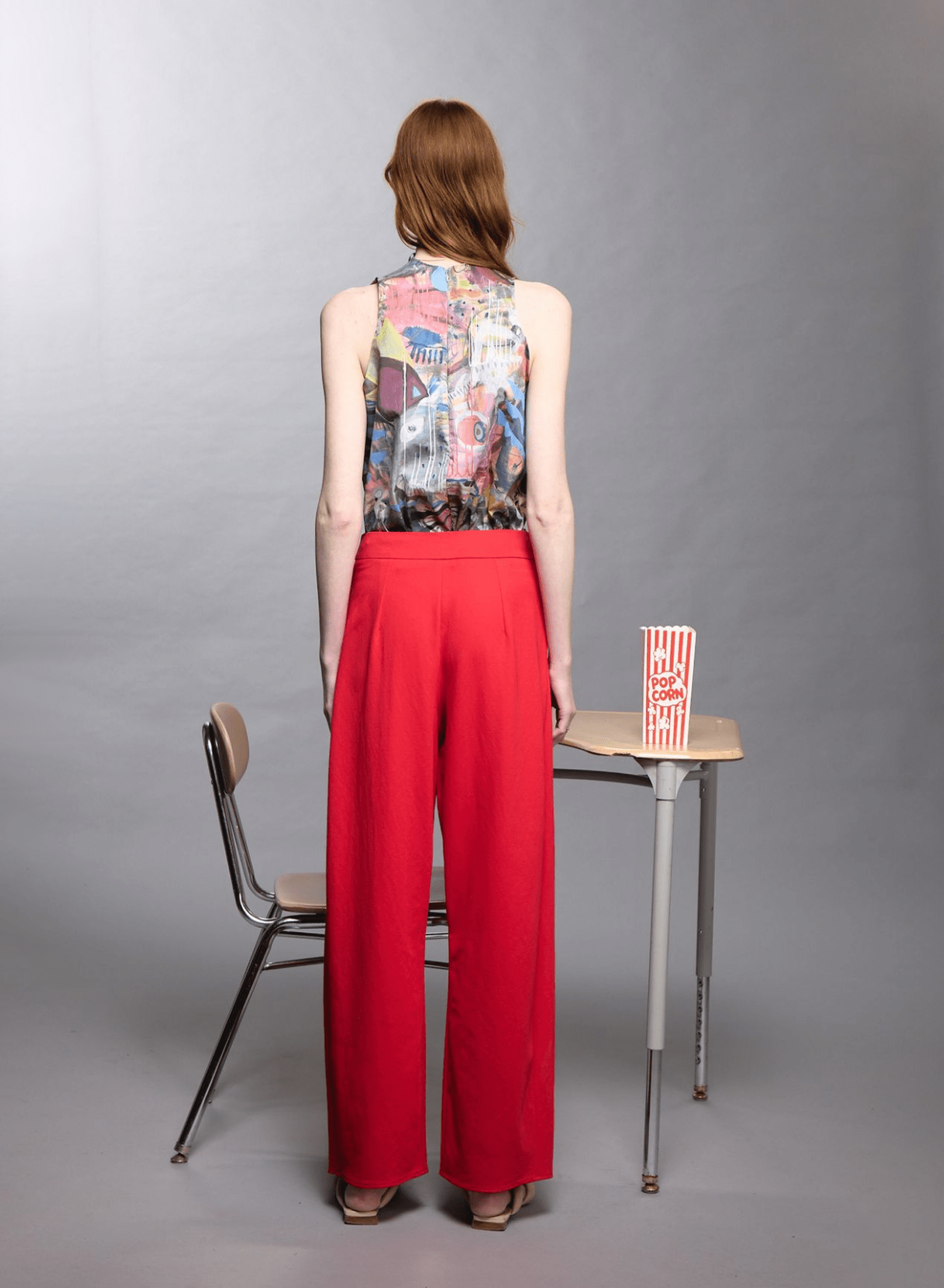 Bandana Top - Fight Like a Girl Print (PRE - ORDER) - Meg