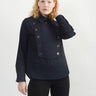 Bib Shirt - Dark Denim - XS (RESALE ITEM) - Meg