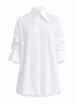 Big Collar Shirt - White - Meg