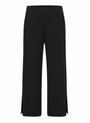 Big Slit Pant - Black - Meg