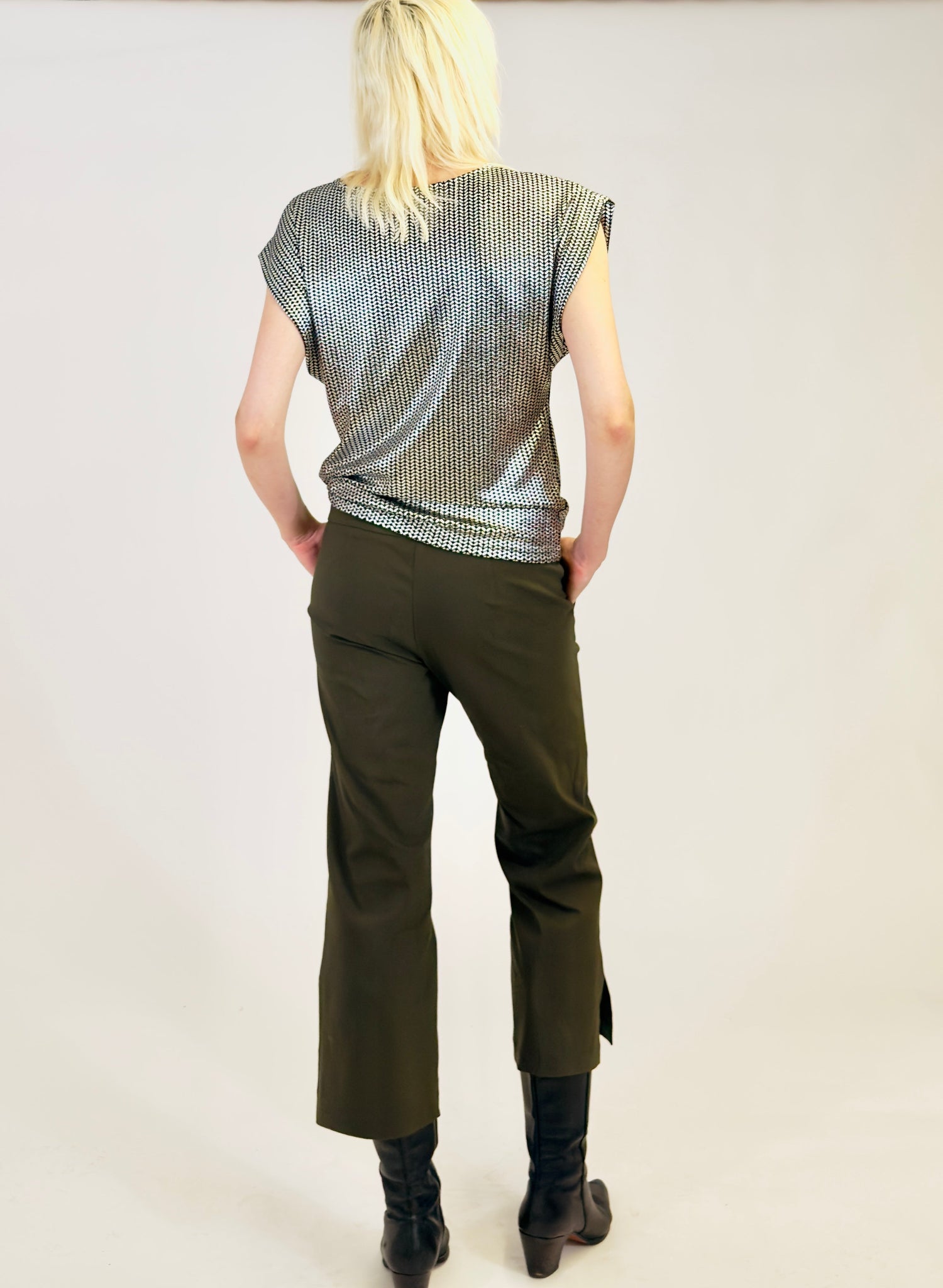 Big Slit Pant - Olive - Meg