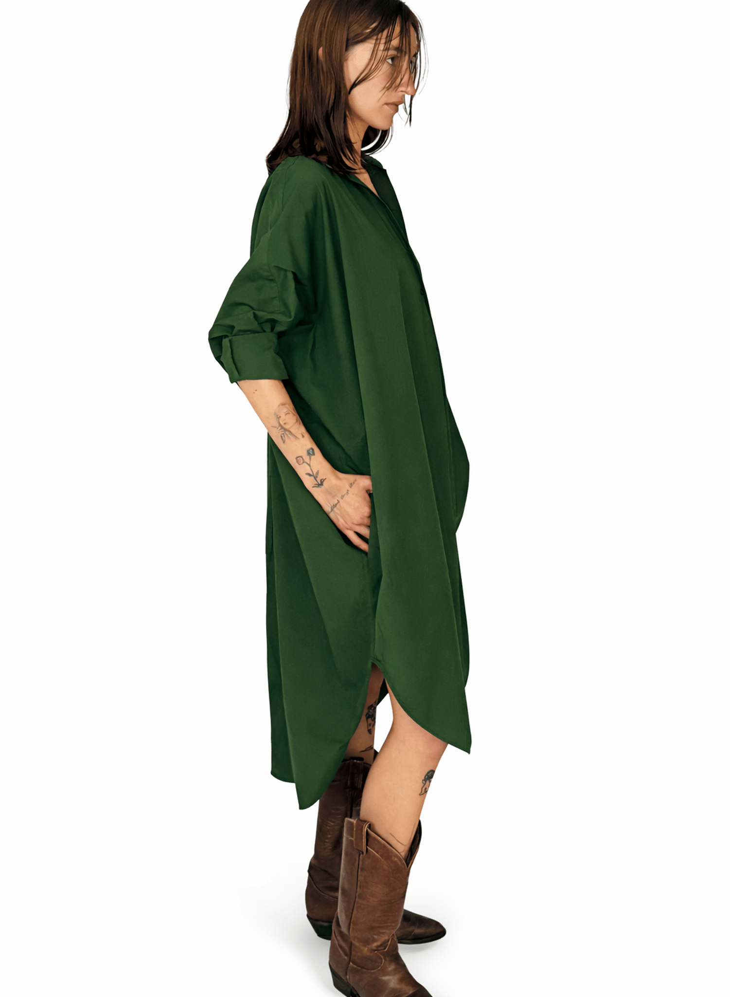 Biggie Dress - Army - Meg