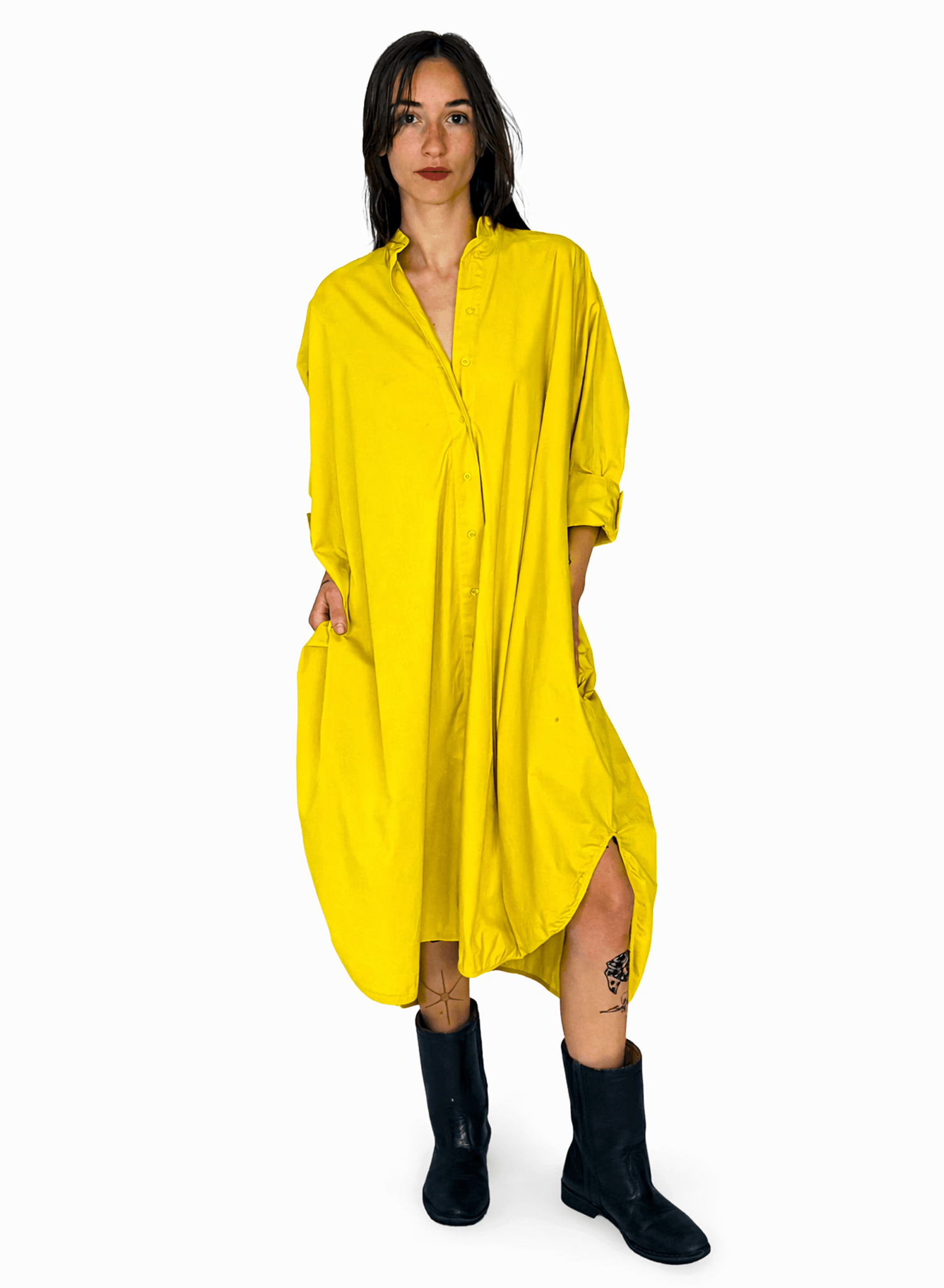 Biggie Dress - Chartreuse - Meg