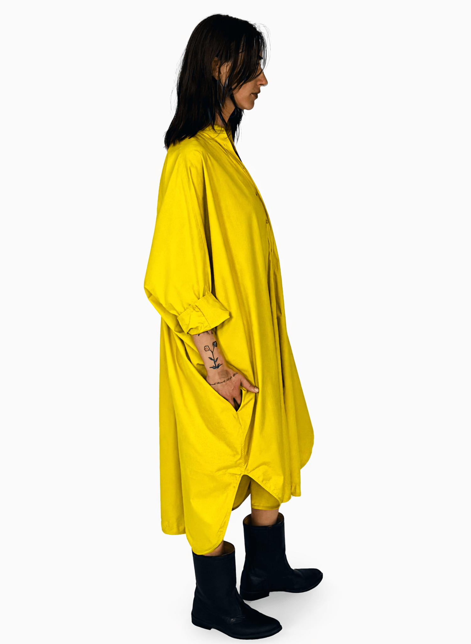 Biggie Dress - Chartreuse - Meg