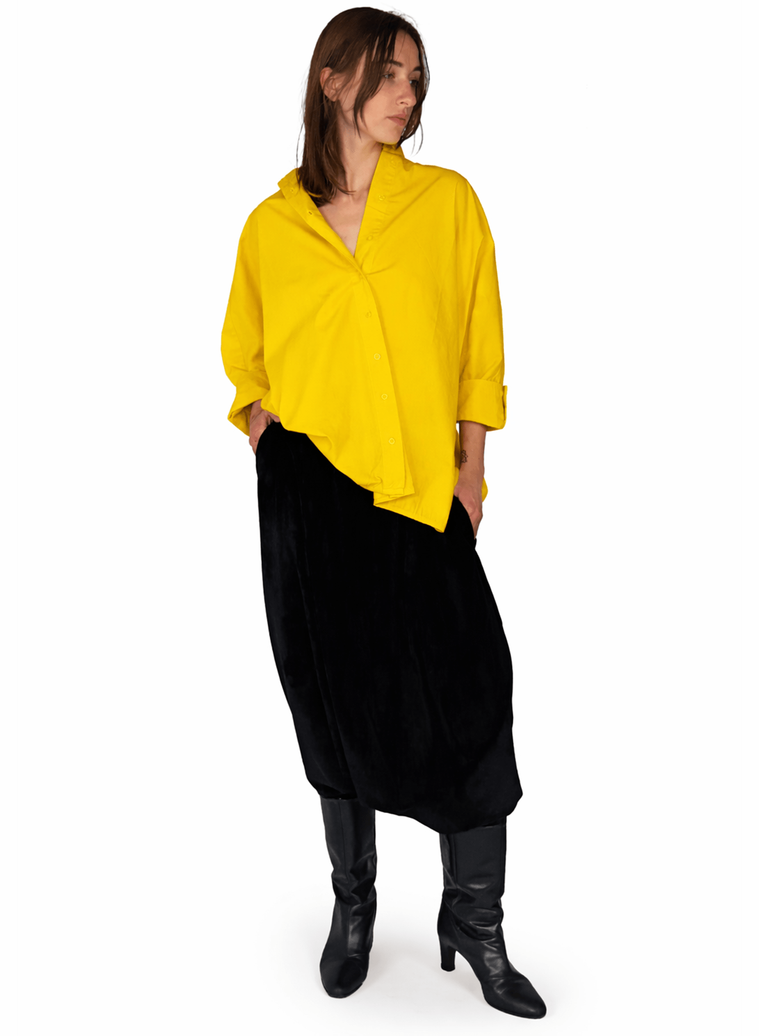 Biggie Shirt - Chartreuse - Meg