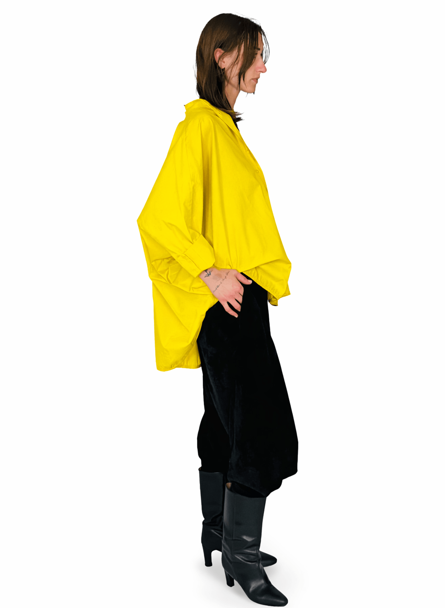 Biggie Shirt - Chartreuse - Meg