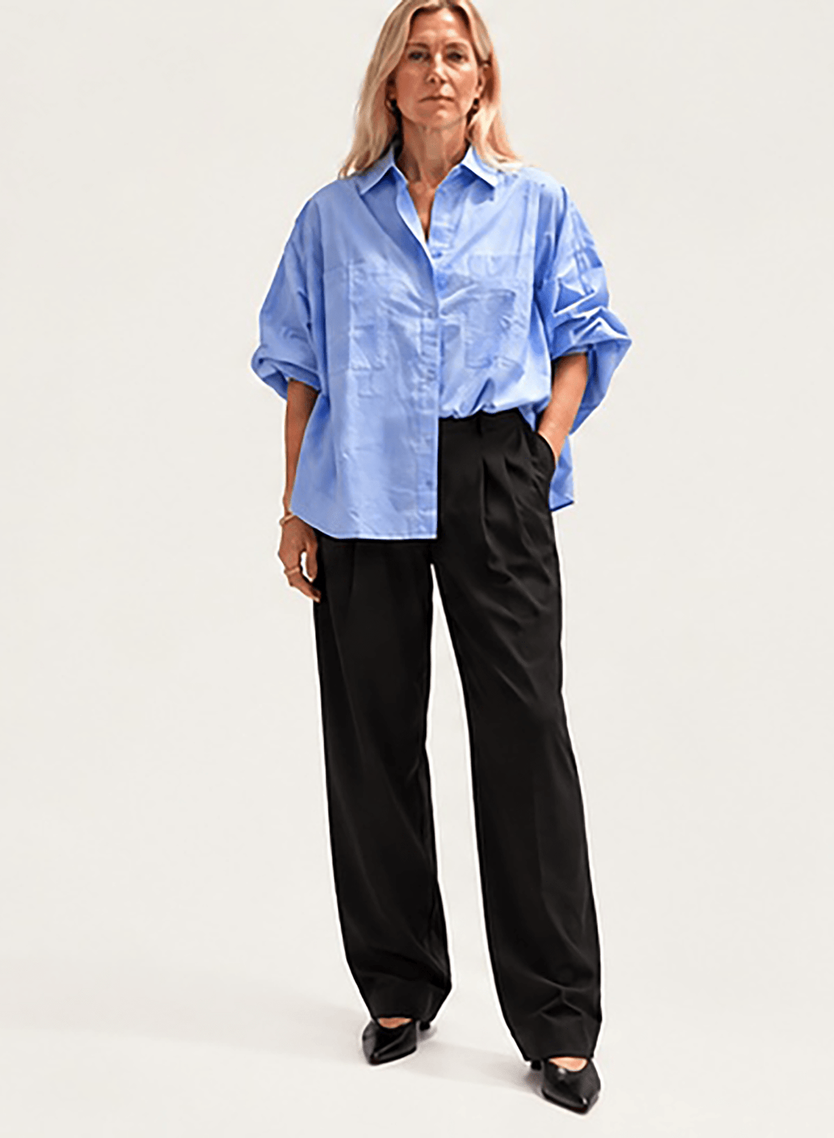 Biggie Side Slit - Blue - Meg
