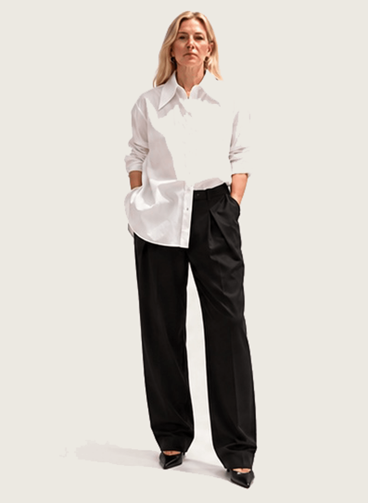 Biggie Side Slit - White - Meg