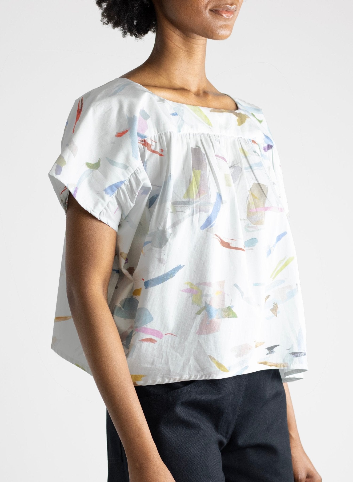 Birdie Top - Birdie Heyday Print - Meg