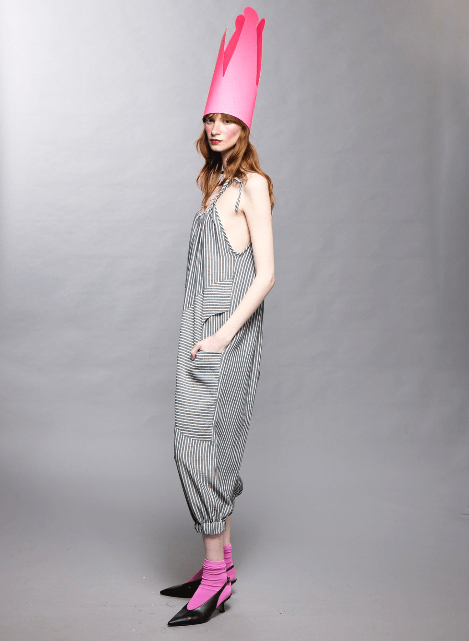 Bloomer Jumpsuit - Black Stripe (PRE - ORDER) - Meg
