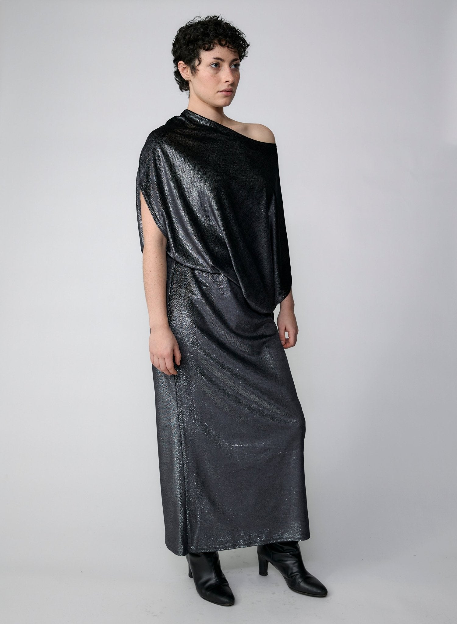 Blu's Gown - Black Sparkle - Meg