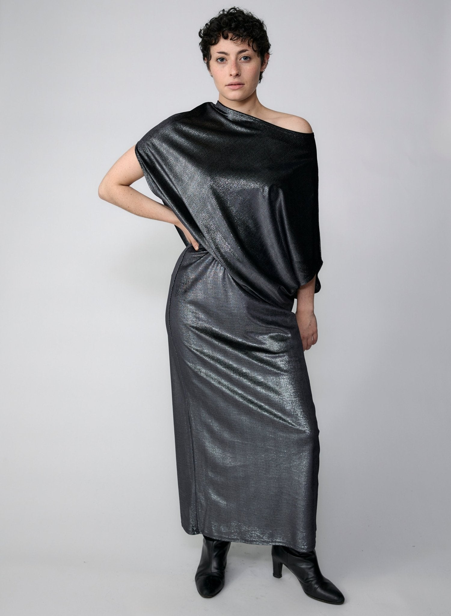 Blu's Gown - Black Sparkle - Meg