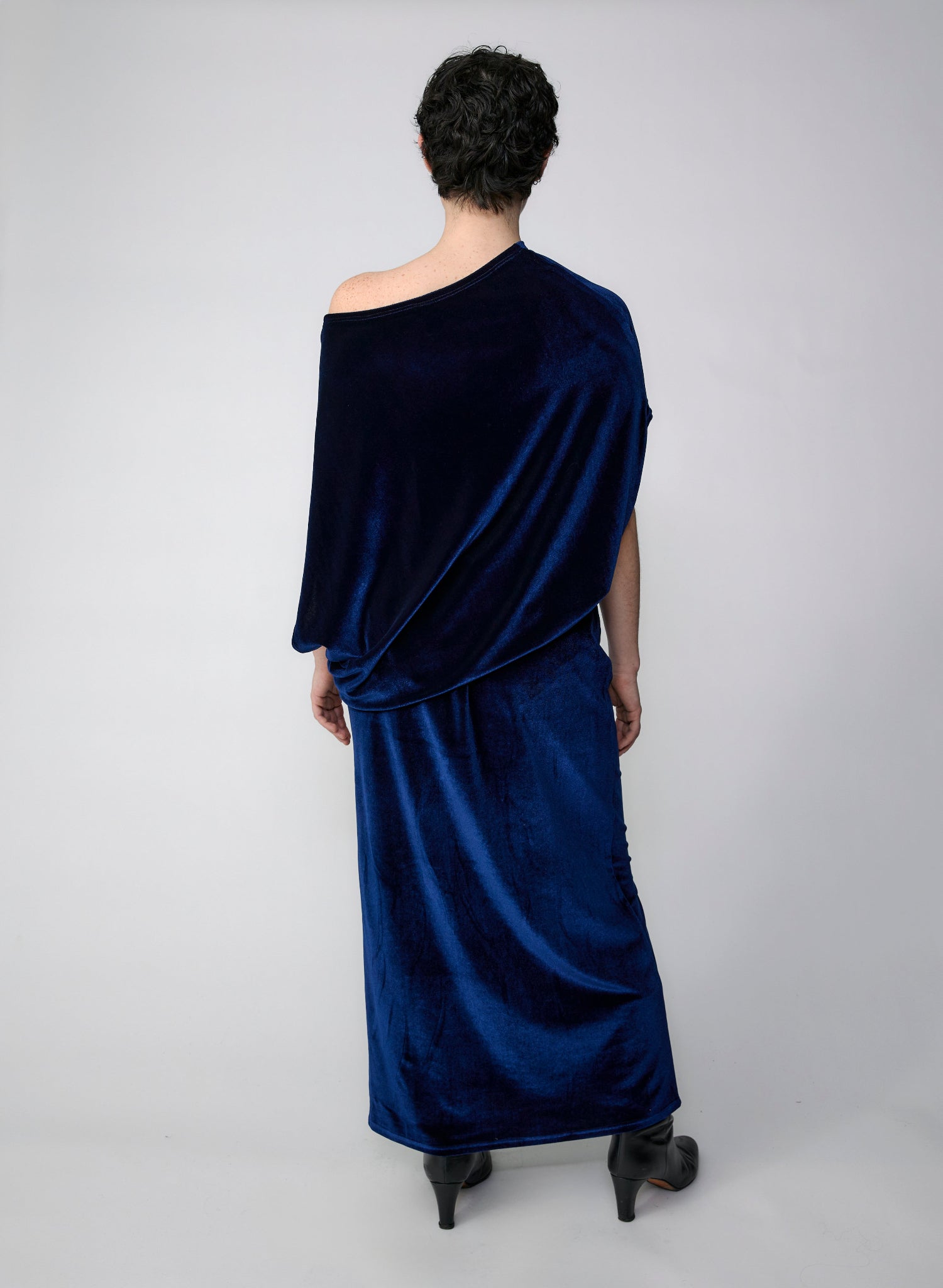 Blu's Gown - Blue Velvet - Meg