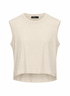 Boxy Summer Tee - Sand - Meg